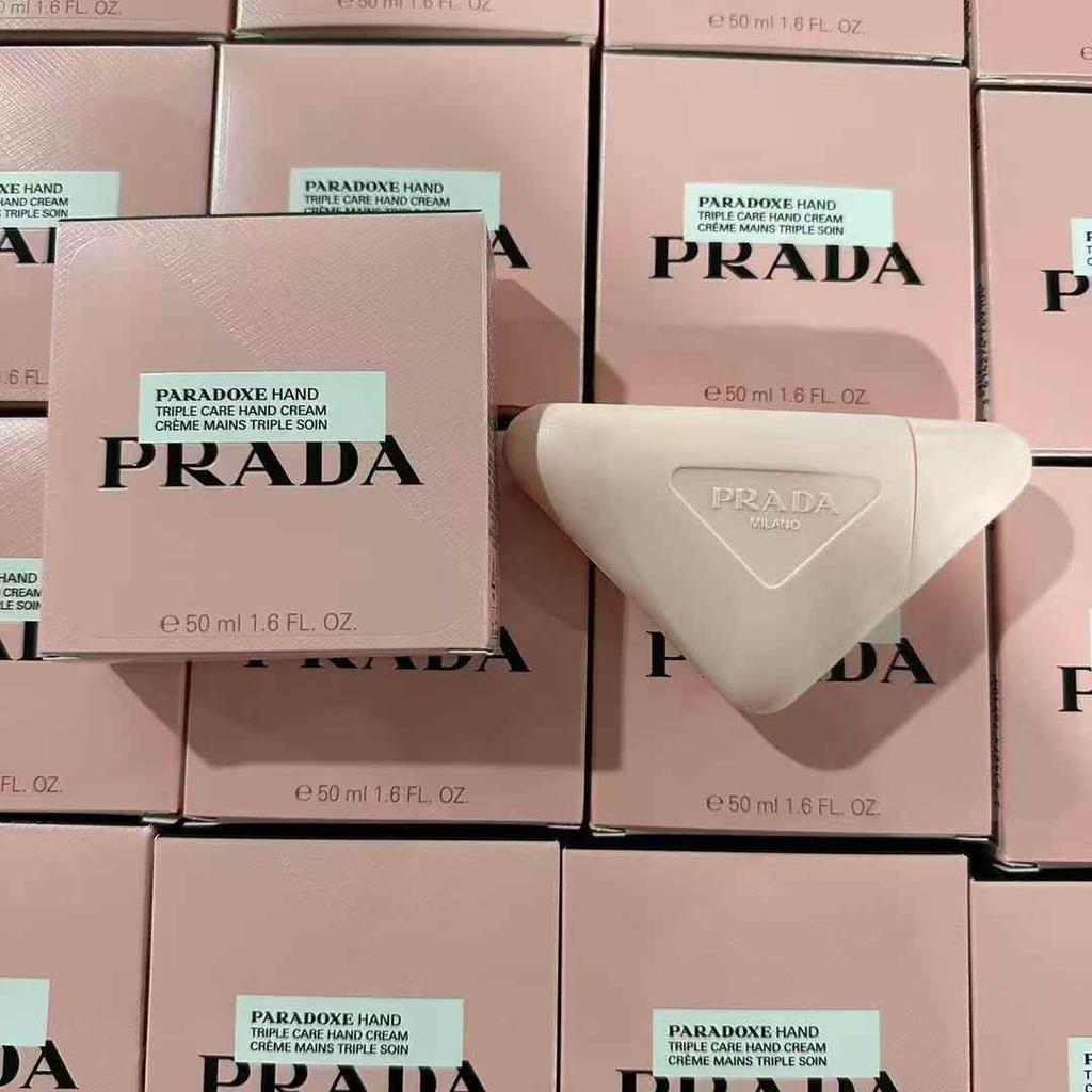 Prada Pink Hand Cream 50ml Moisturizing Nourishing Repair Dry Skin Softening Portable