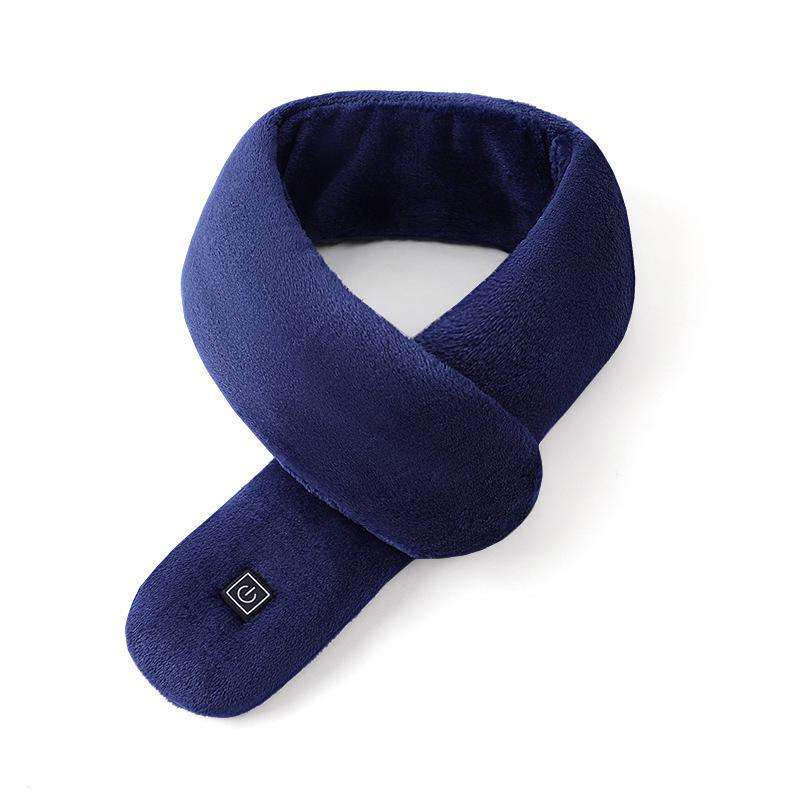 USB Heated Scarf for Men & Women - Electric Neck Warmer with Intelligent Cervical Heat Therapy