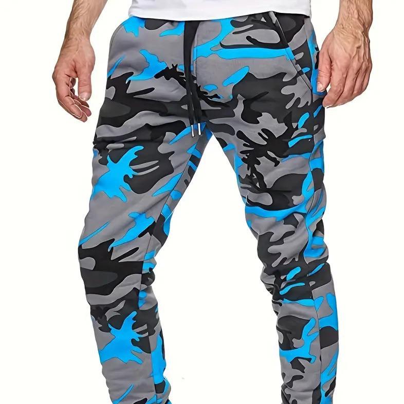 

2024 British Style Men s 3D Printed Sports Casual Trousers 2XL