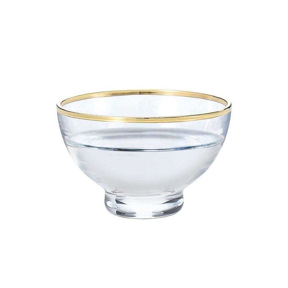 Toyo Sasaki Glass Cold Sake Glass, Clear, 50ml, Handmade In Japan, 10335-504