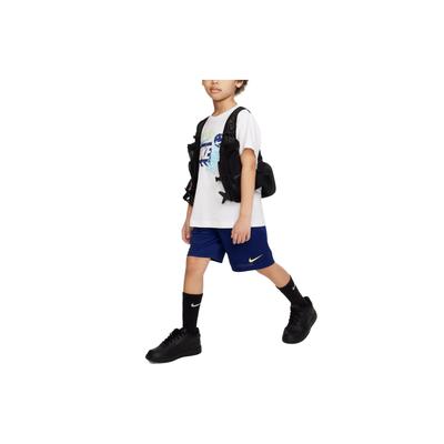 Casual Sports Suit Letter Logo Print Short Sleeve T-Shirt Straight Leg Shorts Kids Suit FQ0541-455