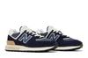 New Balance 574 Azul Blanco Beige