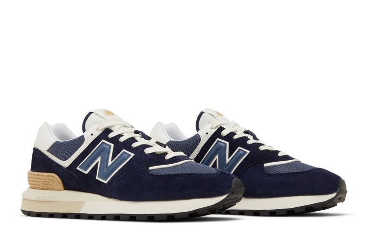 New Balance 574 Azul Blanco Beige