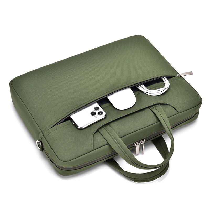 14-18 Inch Unisex Fashionable Laptop Bag with Airbag Protection - Handheld, Shoulder, & Crossbody
