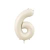 32-inch Coffee Caramel Chocolate Number Balloons - Birthday Party Foil Decorations
