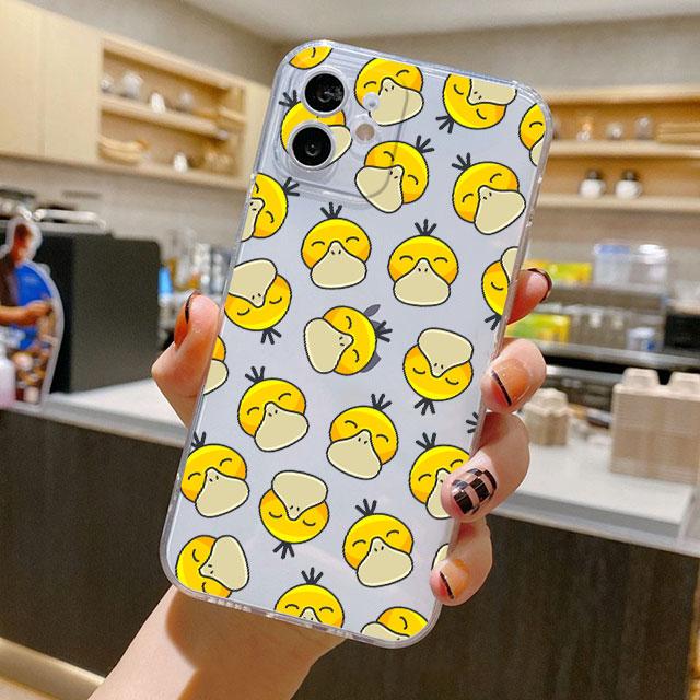

Милый чехол Pikachu Pkemon Anime для iPhone 14 11 12 Pro 13 Pro Max XR XS X 6s 7 8 Plus SE 2020 13 роскошный противоударный прозрачный чехол iPhone 14 Pro Max