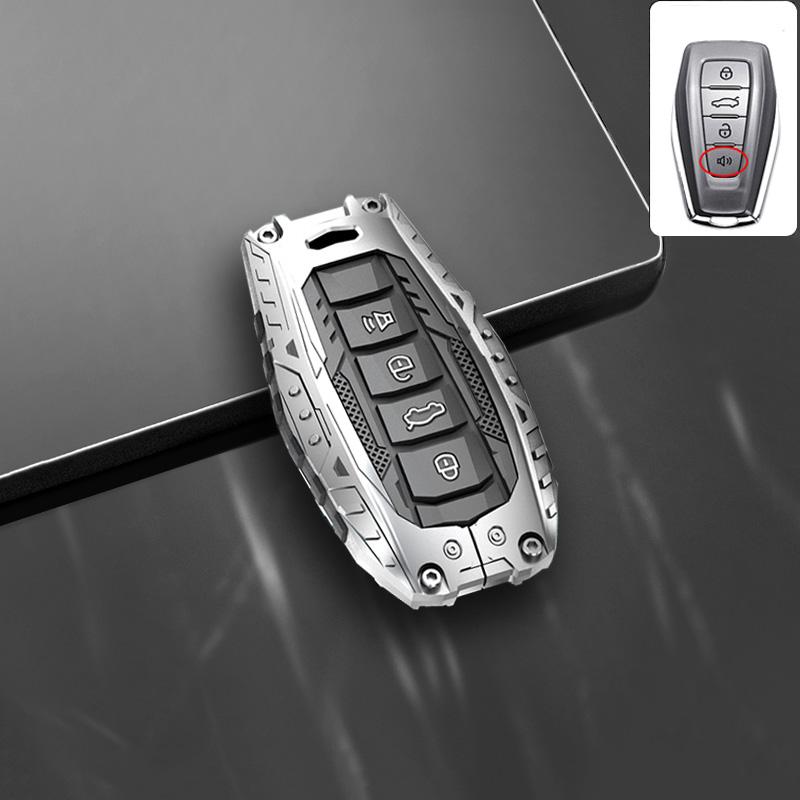 New Car Key Case Fob Protector for Geely Coolray X6 X7 EX7 2024 Geometry C Emgrand UV GT GC9 Starray Accessories Keychain