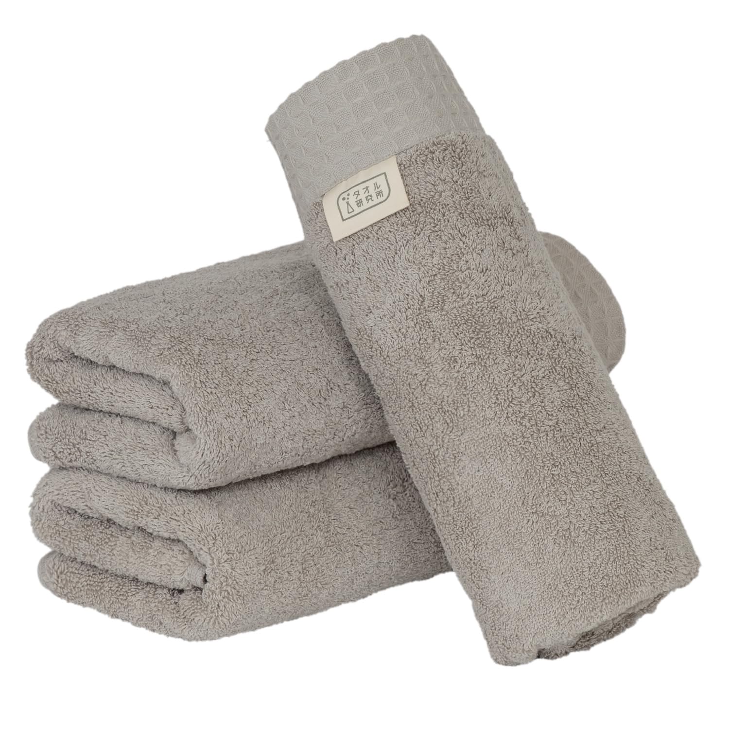 

Towel Laboratory Large Face Light Set of Professional Fast JapanTechnology [Toughness PRO] #005 Towel, Gray, 3, Grade, Thick, Volume, Long-Lasting,