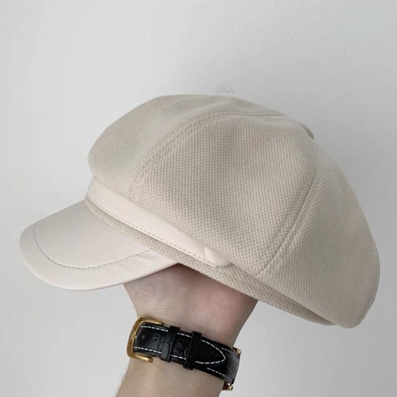 Toamnă Iarnă Pălărie Maillard Femei Retro Pictor Beretă Pălării Octogon Cap