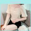 Short Sleeve Shirt With 3d Pattern For Summer Casual Wear