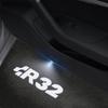 For R32 Sexy Girl Emblem MK3 MK4 MK5 MK6 MK7 tiguan Touran Car Door Light Welcome Lamp Wireless Laser Projector Auto Decoration