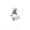 Anello delle Anime Anelli Regolabili Pietra Preziosa Cloranzia Metallo Anello di Crisantemo per Donne Uomini Gioielli Cosplay Accessori Regalo