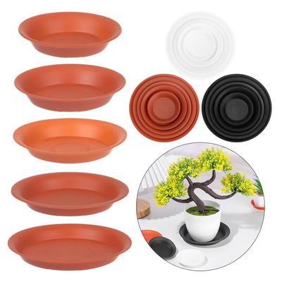 3 Stück Runde Tropfschalen Untersetzer für Pflanzen Garten Langlebig Blumentopf Innen Außen Strapazierfähig Kunststoffschalen Untersetzer Heimdekoration