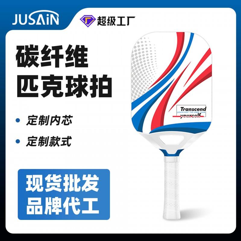 Pickleball Paddle Professional 14mm Honeycomb Core Competition Grade Carbon Fiber