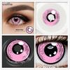 Eyeshare Lenti a contatto colorate per occhi 1 paio di lenti colorate per cosplay anime blu rosse per Halloween lenti a contatto trucco di bellezza