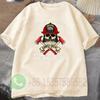 With Great Mustache Comes Great Responsibility Fireman Skull T Shirt Mens Tracksuit Casual Pullover Shortsleeved Sportswear