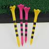 Golfschuhstollen 10 Stück 38/70/82MM Abschlagstreifen Höhenverstellbar Spitze Scharf Kunststoff Ballhalter Trainingshilfe Kit Zubehör Golfer Geschenke