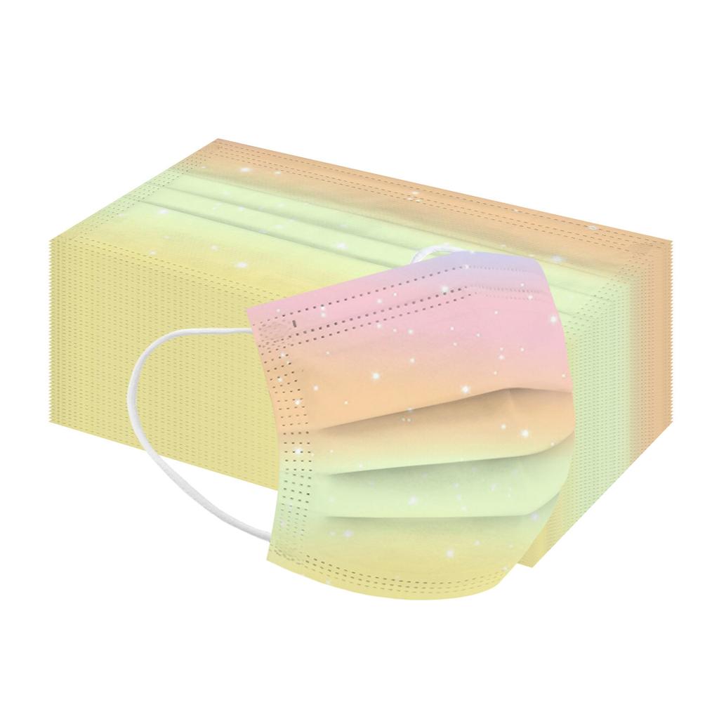 Children's Tie-dyed Disposable Industrial Three Layer Face Mask