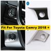 Engine Start Stop Ring Keyless Start System Button Decoration Panel Cover Trim Fit For Toyota Camry 2018 -  Auto Accessories