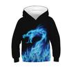 Autumn 3D Cute Animal Printed Hoodies Fashionable Casual Sports Long Sleeved Children's Boy Hooded Sweatshirts