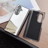 Glossy Make-up Mirror Fliping Case for Samsung Z Fold 7 6 5 4 Luxury Full Body Protection Shockproof Bumper Cover for Z Fold 7