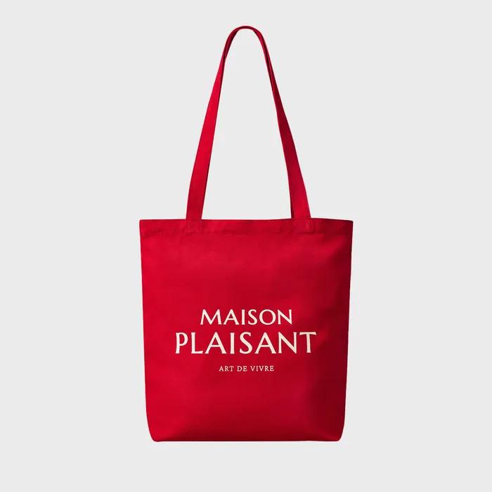 Maison Plejan Eco Bag Red L