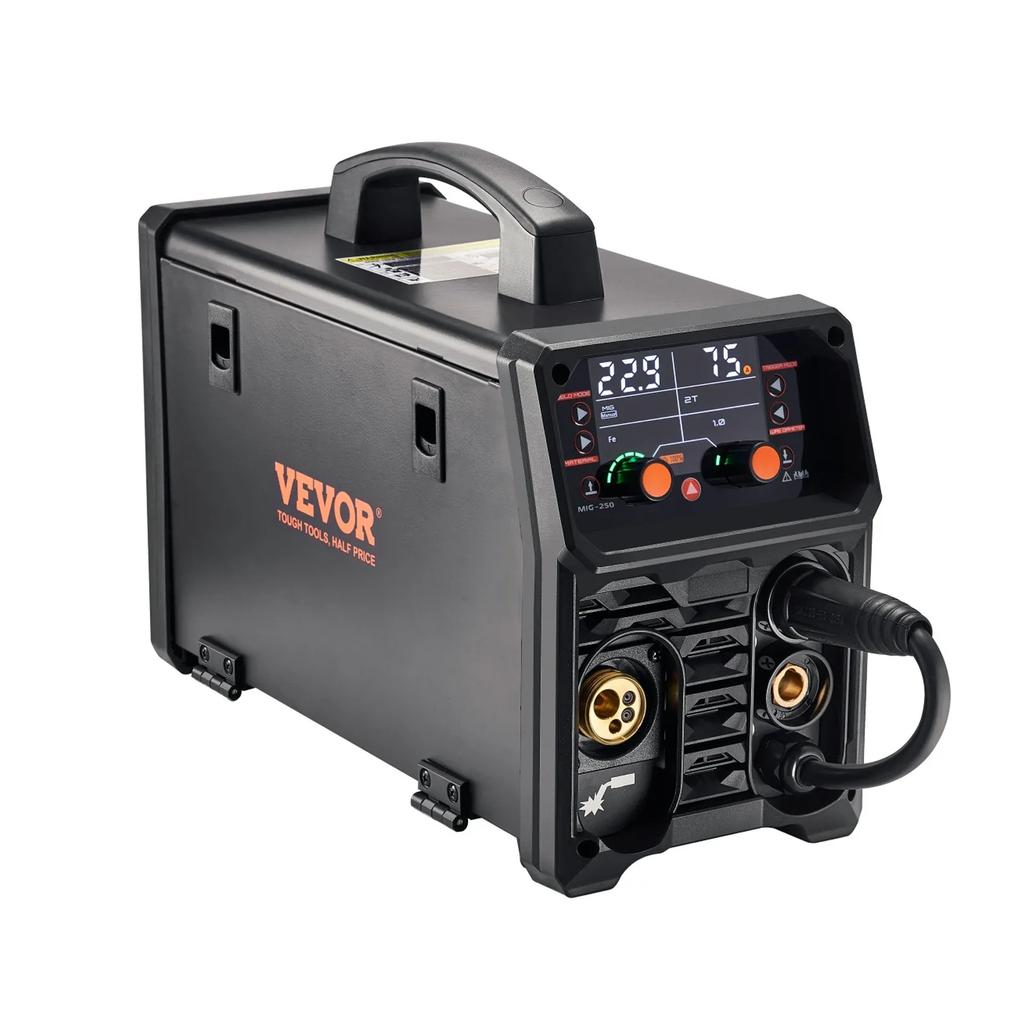 VEVOR Pro MIG Welder, 250Amp Pluse Mig Welding Machine