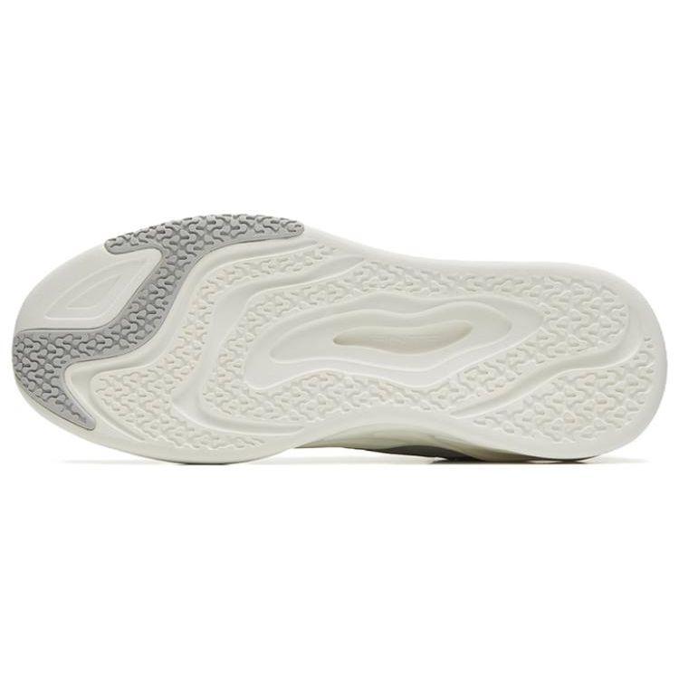 Anta Non-Slip Shock Absorbing Wear-Resistant Low-Top Skate Shoes Men Sneakers White Gray 112248085-1