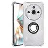 Para POCO X7 Pro X 7 Funda Soporte de Anillo Magnético Cubierta para Xiaomi POCOX7pro Redmi Turbo 4 Note 14 Pro Plus Note14 Fundas Blandas de Silicona Transparente a Prueba de Golpes