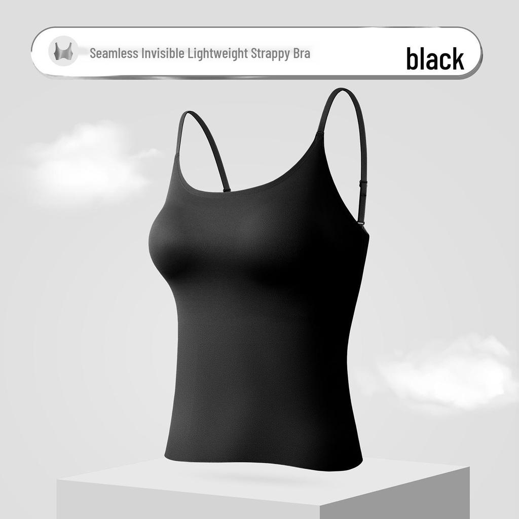 Spring Summer Seamless Strapless Slimming Vest Bra for Women