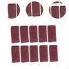 10 Pack of Belt Keepers for Elastic Straps, Nylon Holders Pants