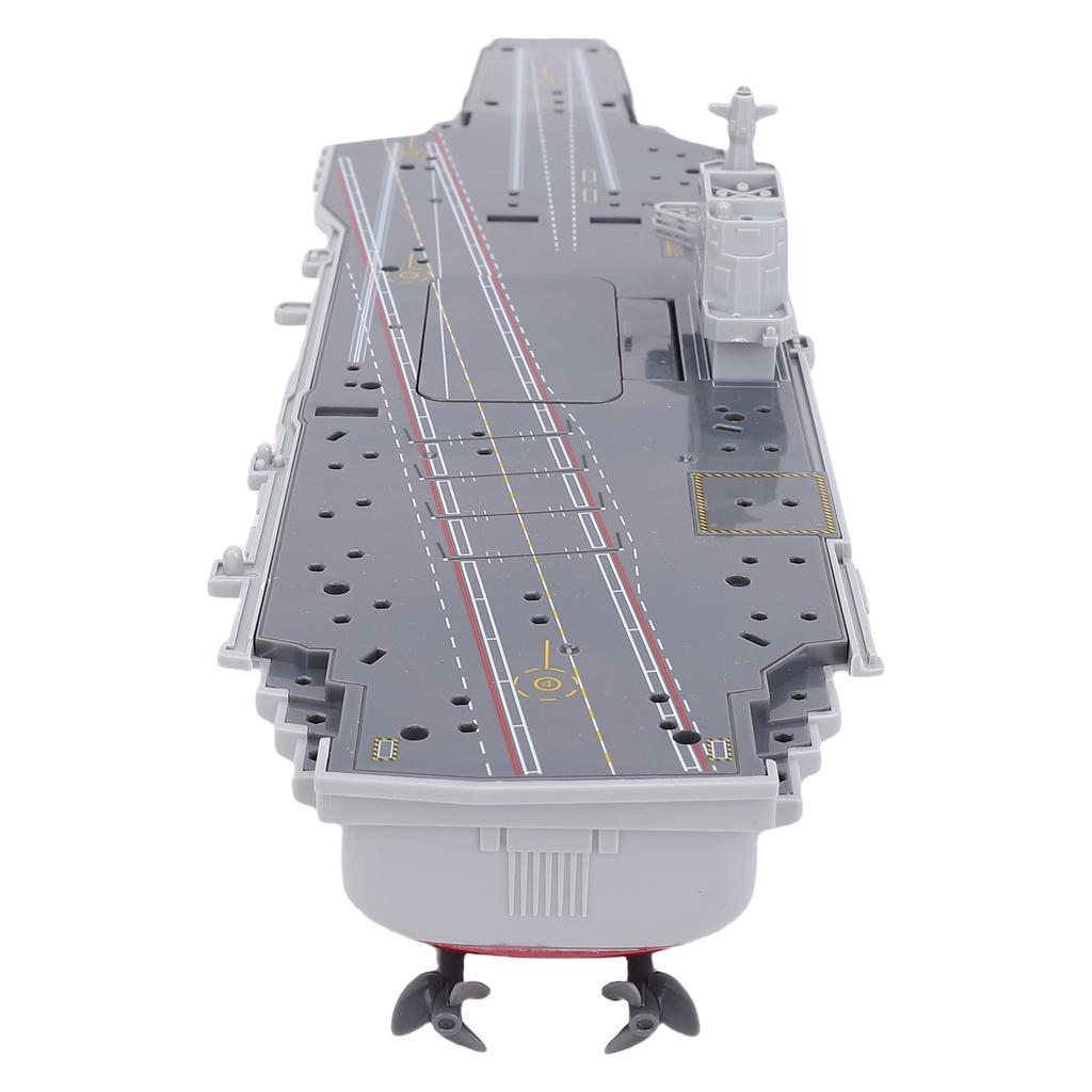 Remote Control Aircraft Carrier, 2.4G RC Warship Boat for Adults and Kids, DIY Battleship with Auto Power Off and Low