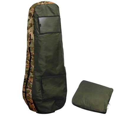 FIELDOOR Golftasche, einfach anzuziehen und mitzunehmen, Reiselieferung, 48 Caddy-Tasche, YKK-PVC-Einschubtasche, schweres 600D-Ripstop, Flugzeugaufbewahrung, Aufbewahrung x Abdeckung, aus,