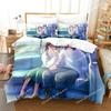 Anime Movie Suzume No Tojimari Bedding Set Boys Girls Twin Queen Size Duvet Cover Pillowcase Bed Kids Adult Home Textileextile