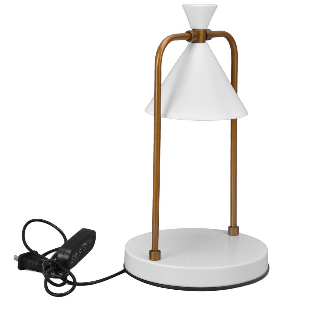 Candle Warmer Lamp Timing Function Adjustable Brightness Safe Iron Electric Candle Light for Room