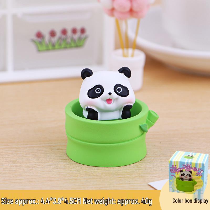 Cute Pet Bounce Ornament: Stress-Relief Desk Decor & Birthday Gift