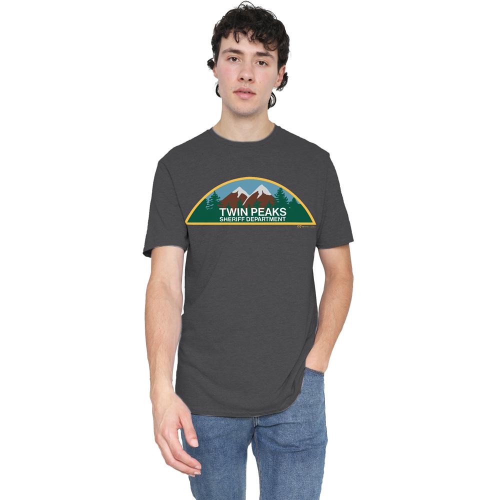 Twin Peaks Unisex Adult Sheriff Department T-Shirt