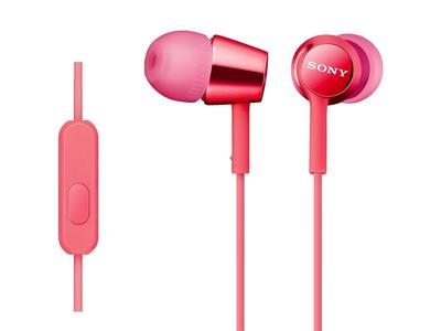 Sony MDR-EX150AP Ohrhörer: In-Ear, Fernbedienung und Mikrofon, Rosa