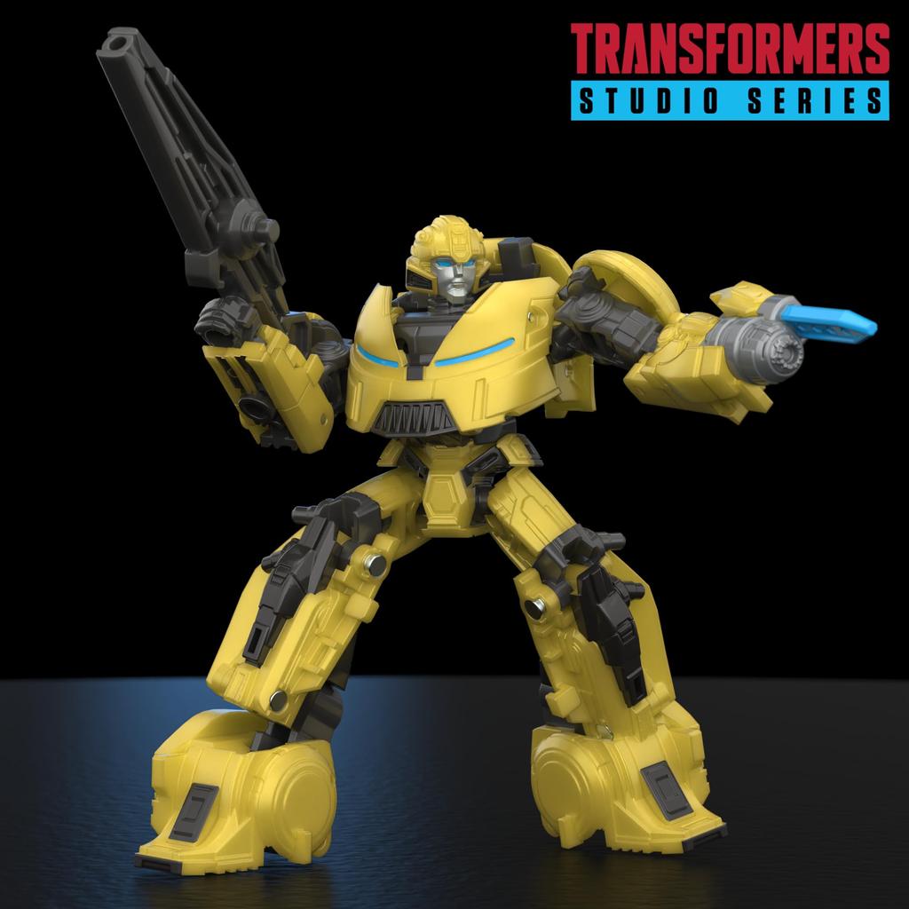 Transformers Toys Studio Series Deluxe Class One Bumblebee Transforming Action Figure (B-127), 4.5-Inch 8+