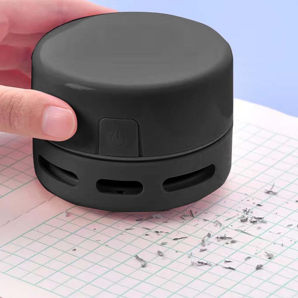 Leaner Eraser Scum Desk Cleaner Desk Cleaner Desk Vacuum Cleaner Powerful Suction Mini Dirt and Dust Spilled Food Study Desk Living Study Mini Vacuum