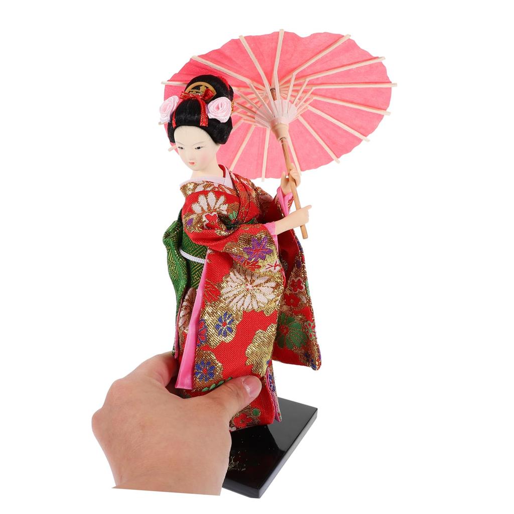 Alasum Japanese Dancing Maiko Geisha Doll Oriental Japanese Style Souvenir Doll, Model, Doll, Decorative, Geisha, Maiko,