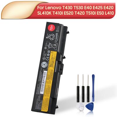 Wiederaufladbarer Lithium-Akku für Lenovo ThinkPad T430 T530 E40 E425 E420 SL410K T410I E520 T420 T510I E50 L410 L421 SL510 W520 W530 L530 T430i L430