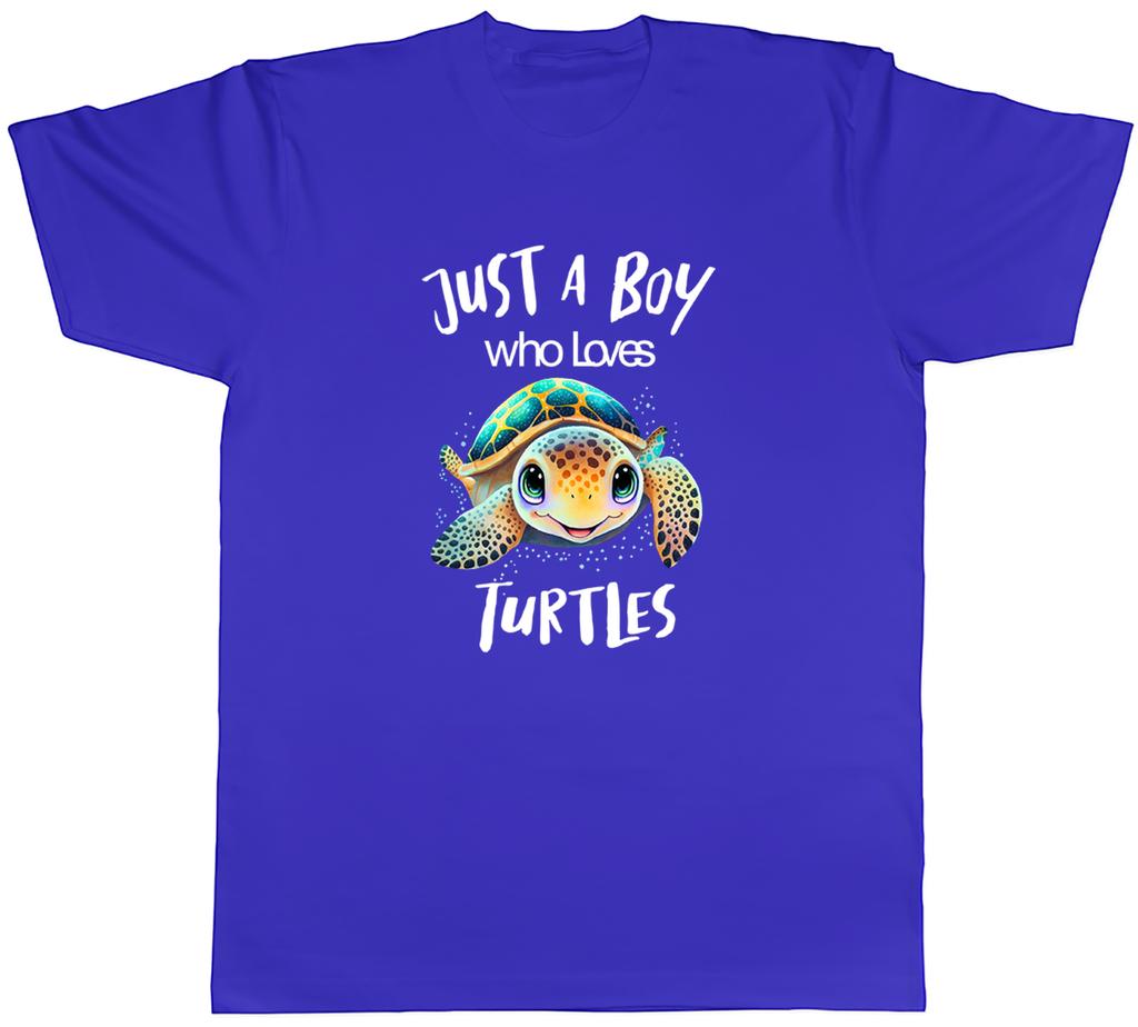 Turtle Unisexs TShirt Boys who Loves Turtles Unisex Tee Gift