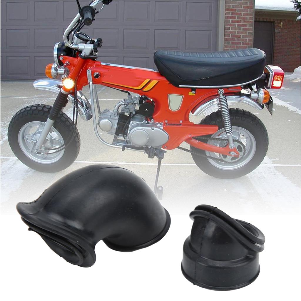 Luftfilter Luftfilterkasten Gummi SCHLAUCHSET für Honda 69-74 CT70 K0 Trail Vergaser Ansaugkrümmer 17254-126-300, 17253-098-830