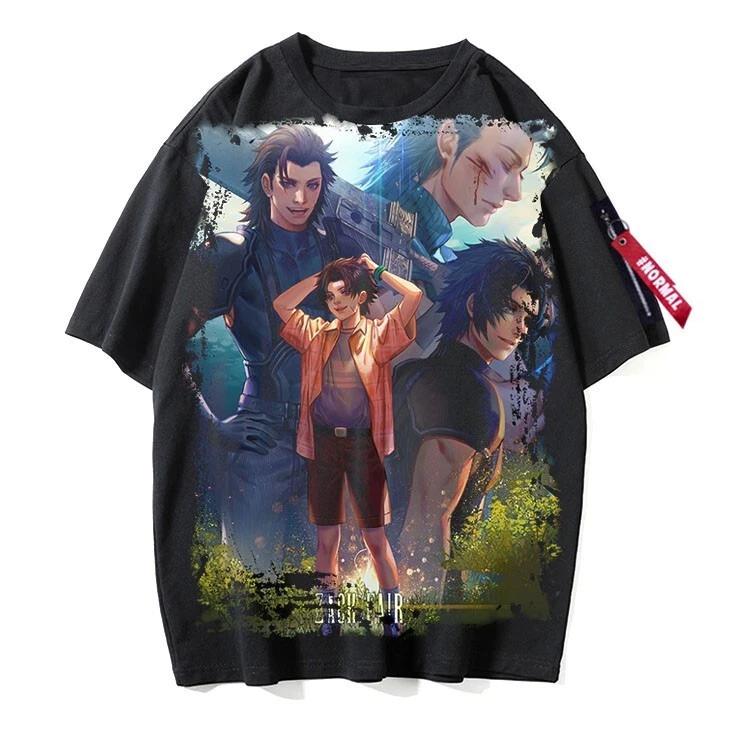 Final Fantasy Cosplay Anime Manga Streetwear T-Shirt Tee Undershirt Polyester 3XL