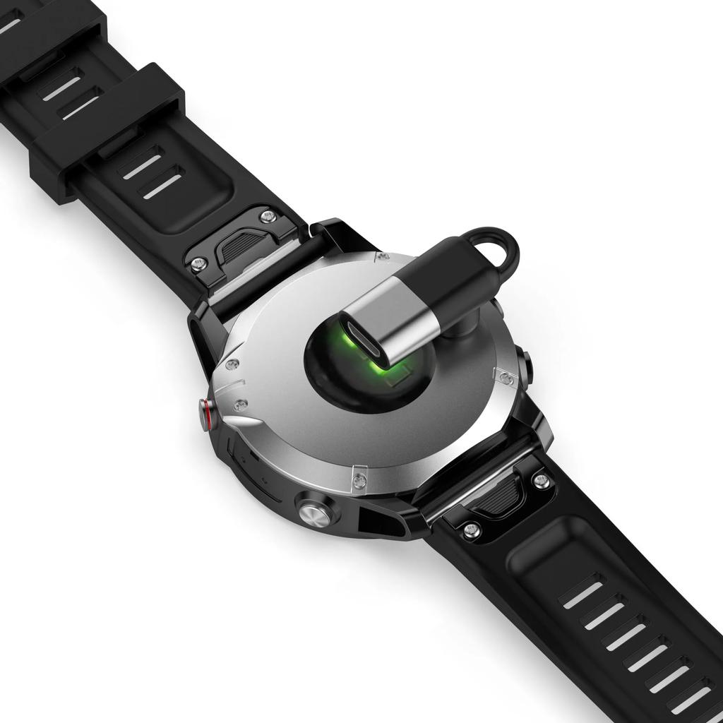 Für Garmin Uhr USB C/Micro/IOS Ladeadapter Ladekabel Konverter für Garmin Fenix 7X 7S Forerunner 955 965 Vivoactive 4