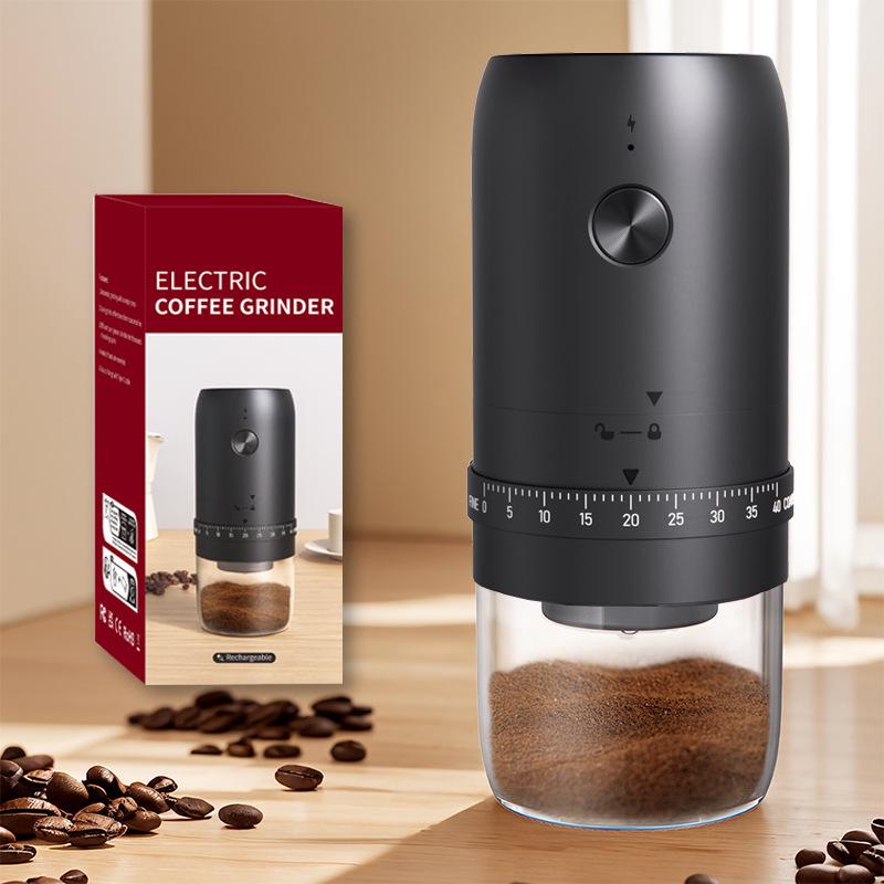 Portable USB-Charged Electric Coffee Grinder