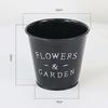 Garden Plant Flower Pot Planter Rustic Versatile Desktop Storage Barrel 5.1x4.7x3.5inch for Plant Lovers Sturdy Smooth Surface