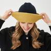 Niche Knitted Hat for Men and Women Trendy Autumn and Winter Warm Neck Protection Hood  Outdoor Cycling Windproof Woolen Hat
