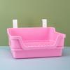 Lettiera per Conigli per Piccoli Animali Criceto Furetto Cincillà Criceto Coniglio Animale Domestico Lettiera Toilette Scatola Sabbietta Addestratore al Vasino
